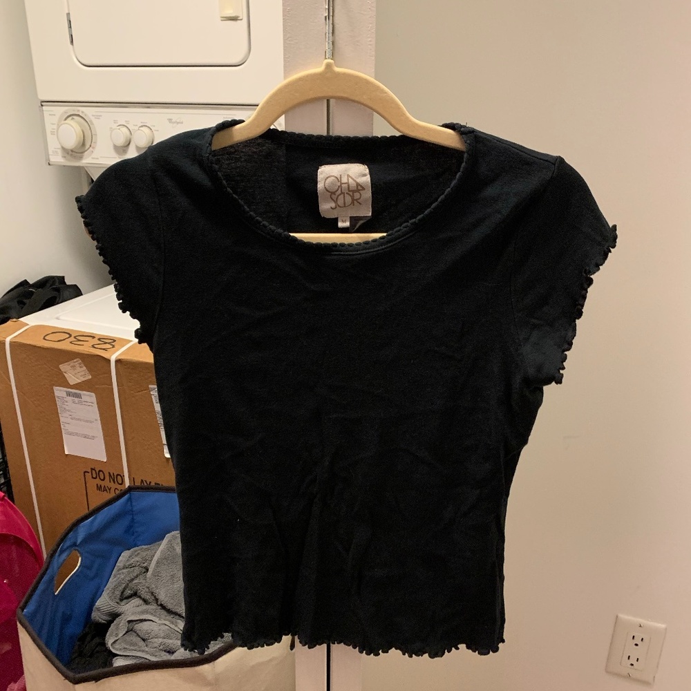 Chaster t-shirt, size medium, black